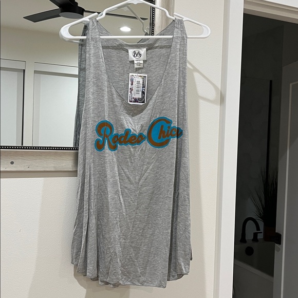 B And S Clothing Co. Tops - B & S Clothing Co. Rodeo Chica Tank